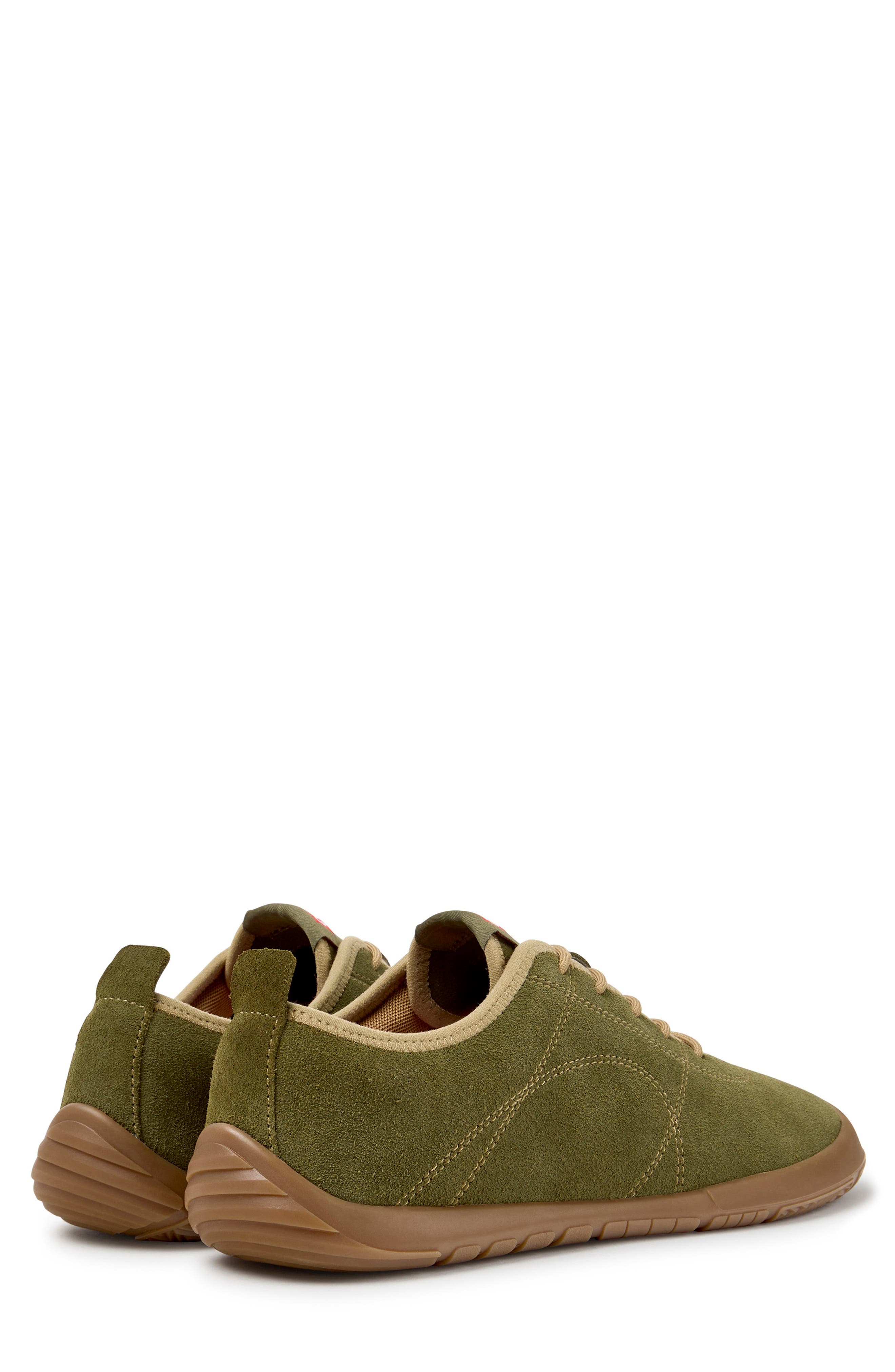 Peu Path Leather Sneaker, Alternate, color, DARK GREEN