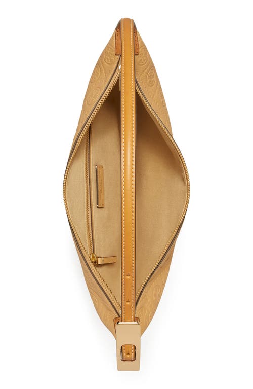 Tory Burch T-monogram Jacquard Crescent Shoulder Bag