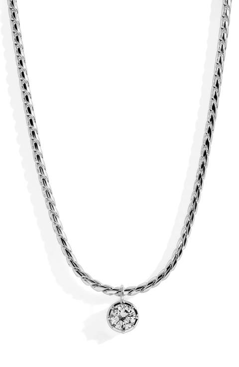 Bruna Cubic Zirconia Pendant Necklace