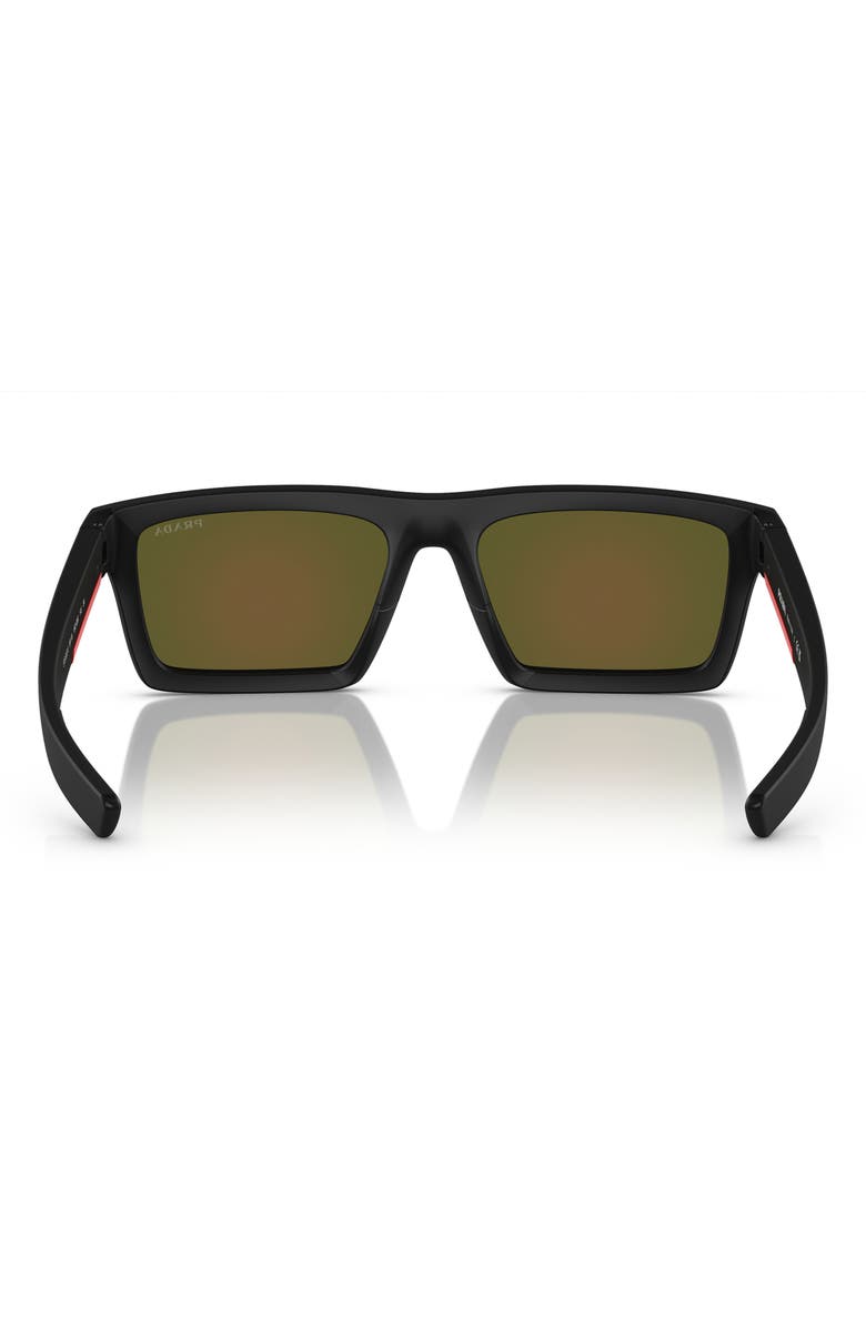 Prada Linea Rossa 58mm Square Sunglasses, Alternate, color, 