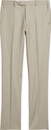 Zanella Parker Flat Front Stretch Wool Flannel Trousers