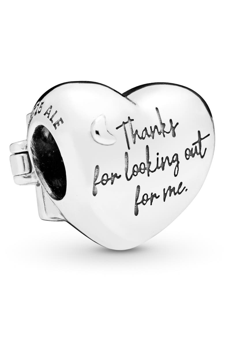 PANDORA Mom Window Heart Charm, Alternate, color, 