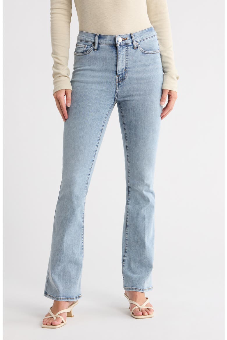 Le Easy Flare Leg Jeans, Main, color, ADAGIO
