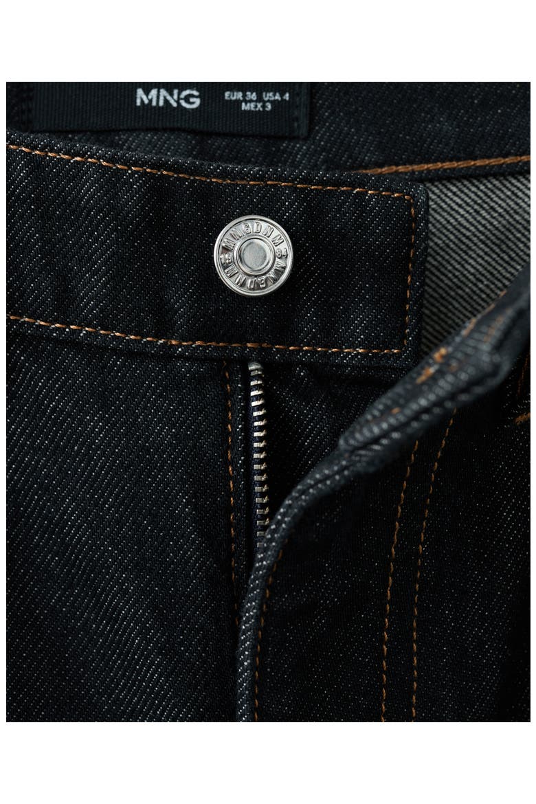 Rolled Hem Straight Leg Jeans, Alternate, color, OPEN BLUE