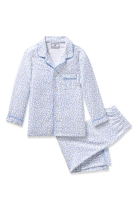 Kids' Blue Heart Cotton Pajamas (Toddler & Little Kid)