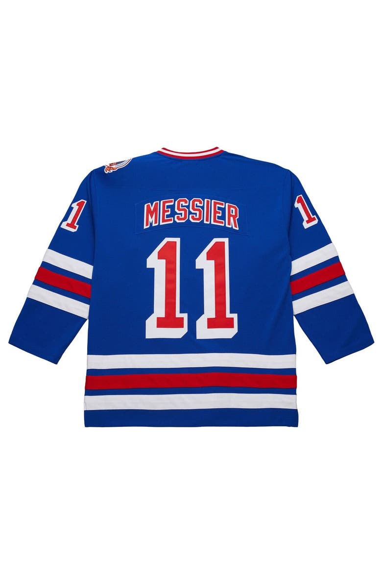 Men's Mark Messier Royal New York Rangers 1993-94 Power Play Jersey, Alternate, color, Royal