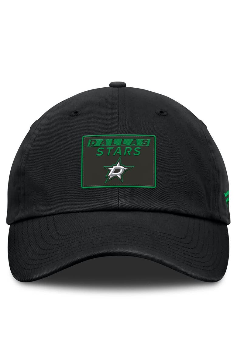 FANATICS Men's Fanatics Black Dallas Stars Authentic Pro Prime Adjustable Hat, Alternate, color, 