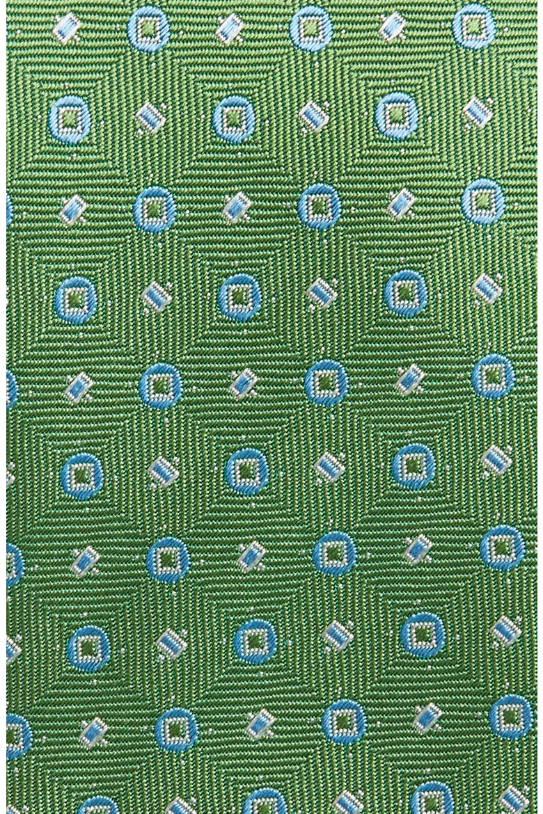 Neat Silk Tie, Alternate, color, GRASS