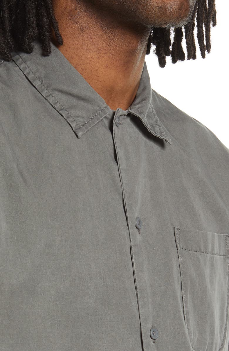 Treasure & Bond Washed Twill Button-Up Shirt, Alternate, color,
