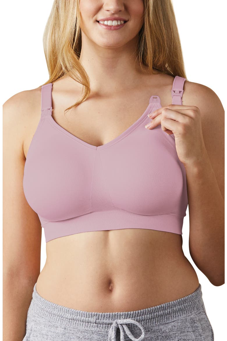 Body Silk Seamless Maternity/Nursing Bra, Alternate, color, GEMSTONE