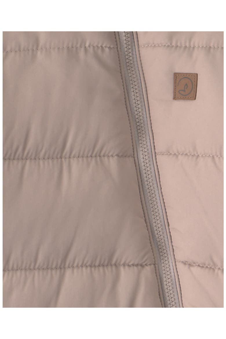 Kids' Quilted Bunting, Alternate, color, TAUPE