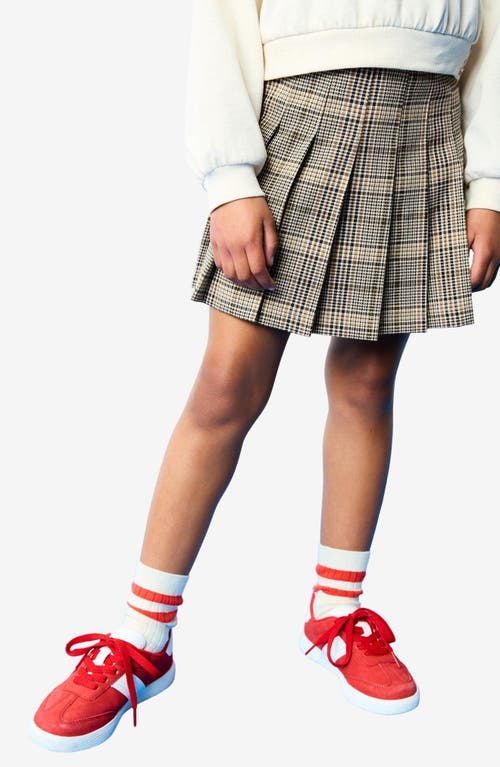 NEXT NEXT KIDS' GLEN PLAID PLEATED SKIRT
