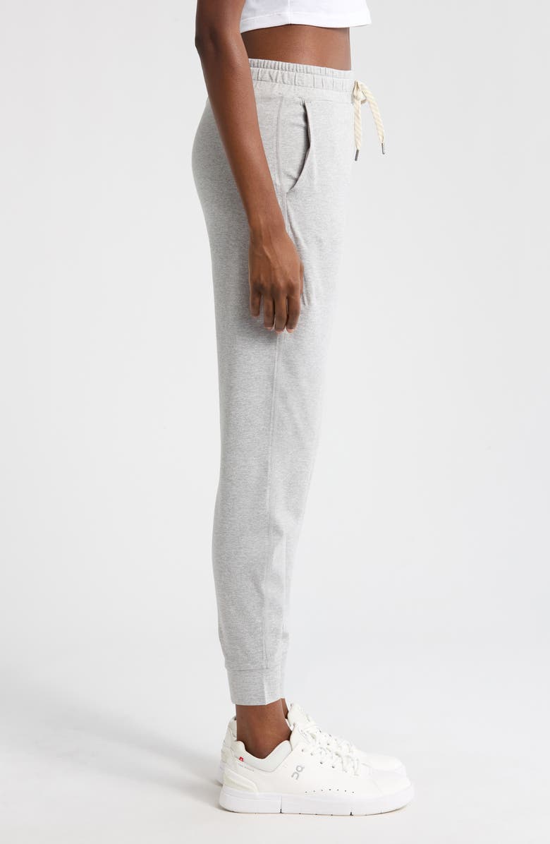 Vuori DreamKnit<sup
™</sup
 Performance Long Joggers, Alternate, color, Pale Grey Heather