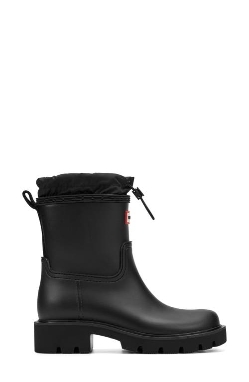Hunter Cillian Lug Sole Bootie In Black