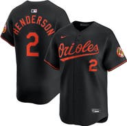Nike Men's Nike Gunnar Henderson Black Baltimore Orioles Alternate Limited Player Jersey