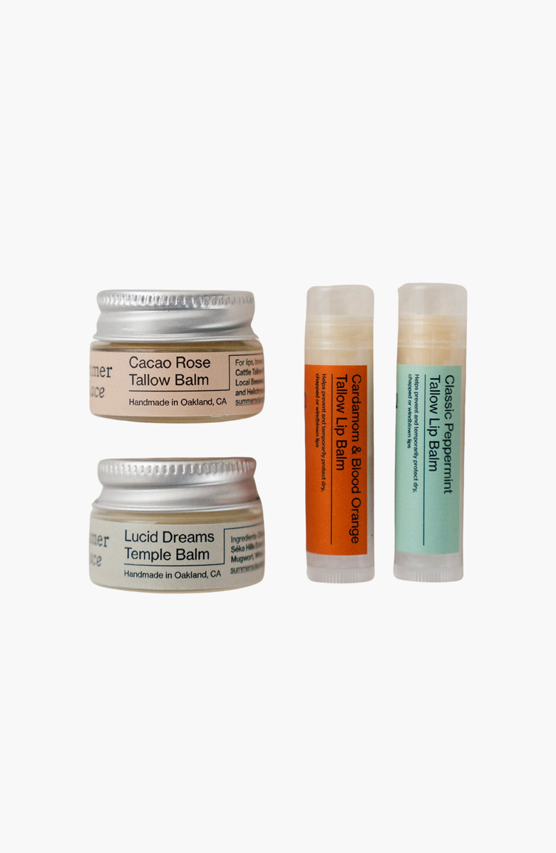 Summer Solace Tallow Lip Care Collection Regenerative Tallow, Alternate, color, Blood Orange
