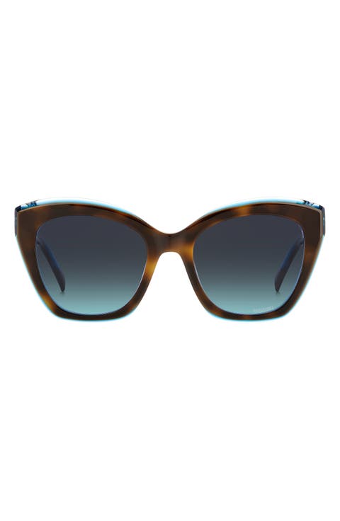 54mm Cat Eye Sunglasses