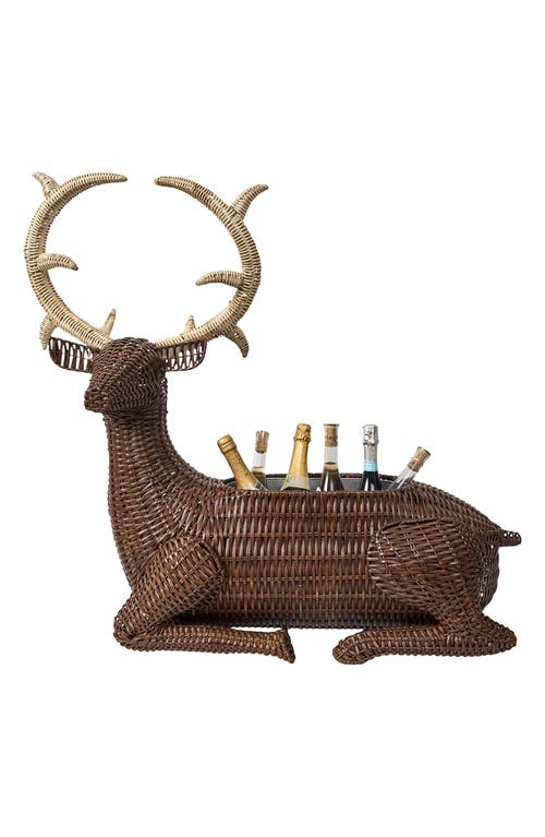Juliska Devon Willow Stag Party Bucket In Brown
