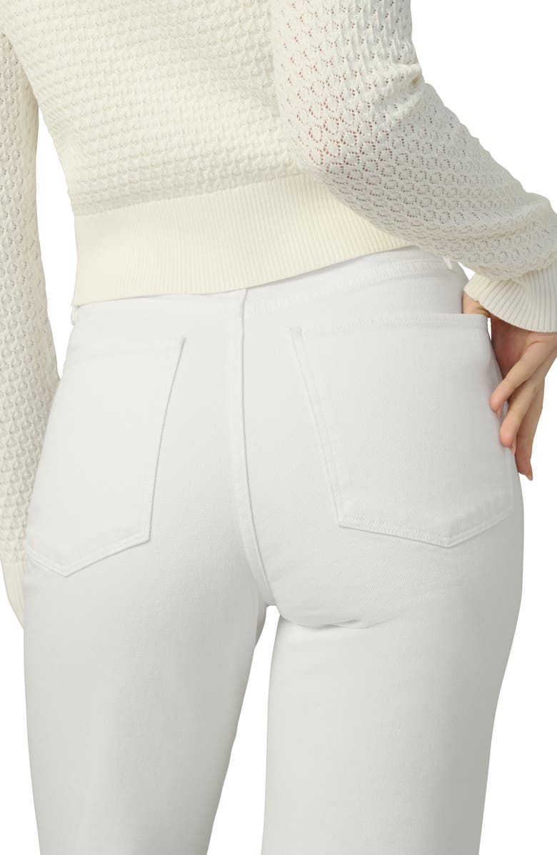 Joe's The Margo Crop Straight Leg Jeans, Alternate, color, White