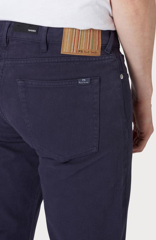 Ps By Paul Smith Ps Paul Smith Tapered Fit Organic Cotton Jeans In Blue