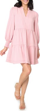 GIBSONLOOK Long Sleeve Minidress