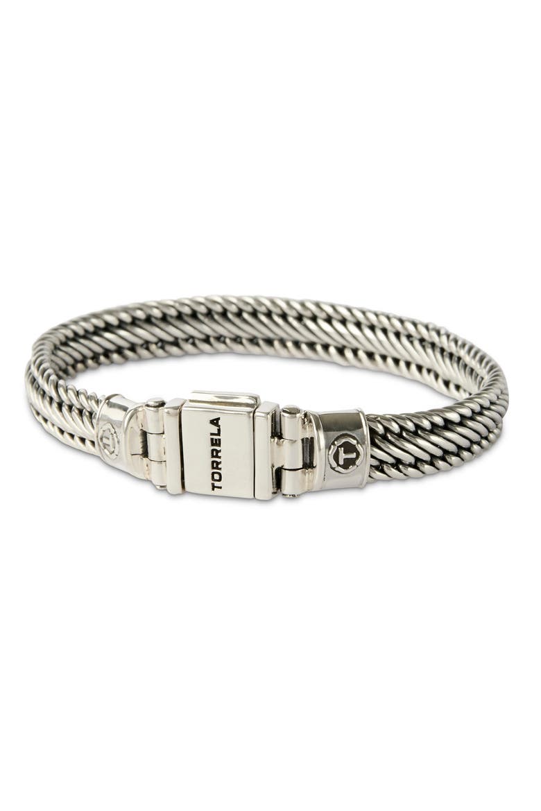 Gitana Slim Silver Bracelet, Alternate, color, Sterling Silver