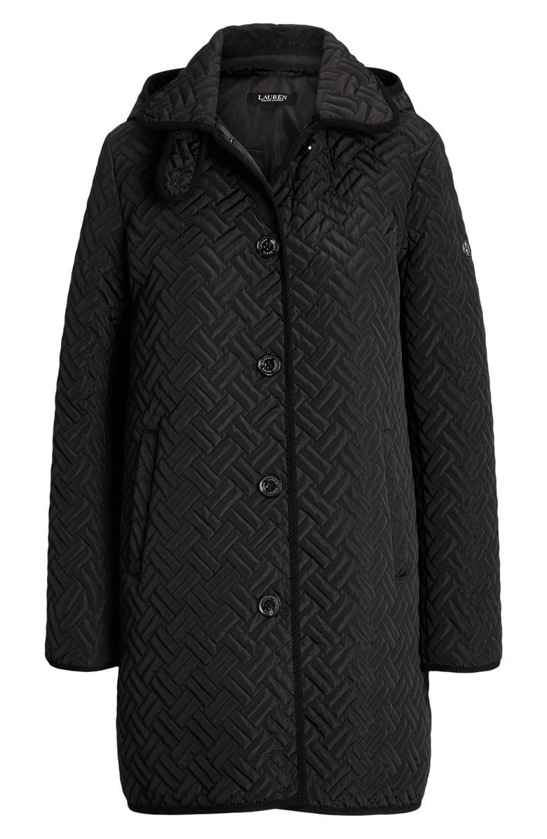 Lauren Ralph Lauren Quilted Coat, Alternate, color,