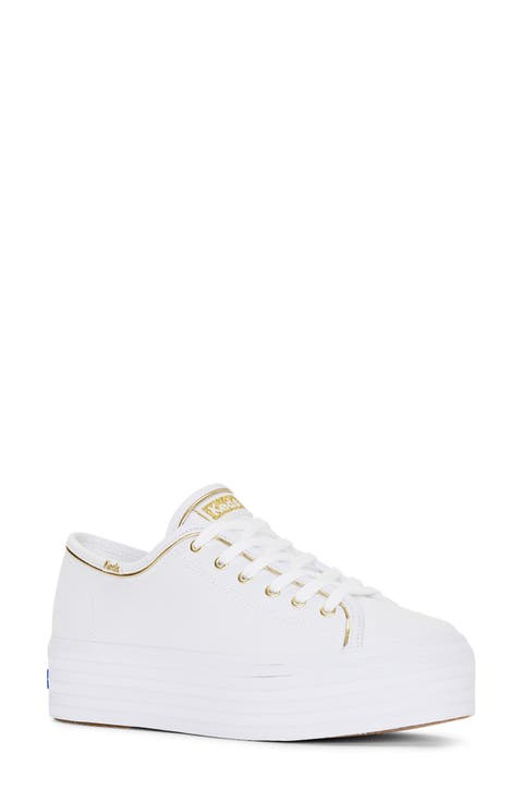 Triple Up Piped Platform Sneaker (Women)