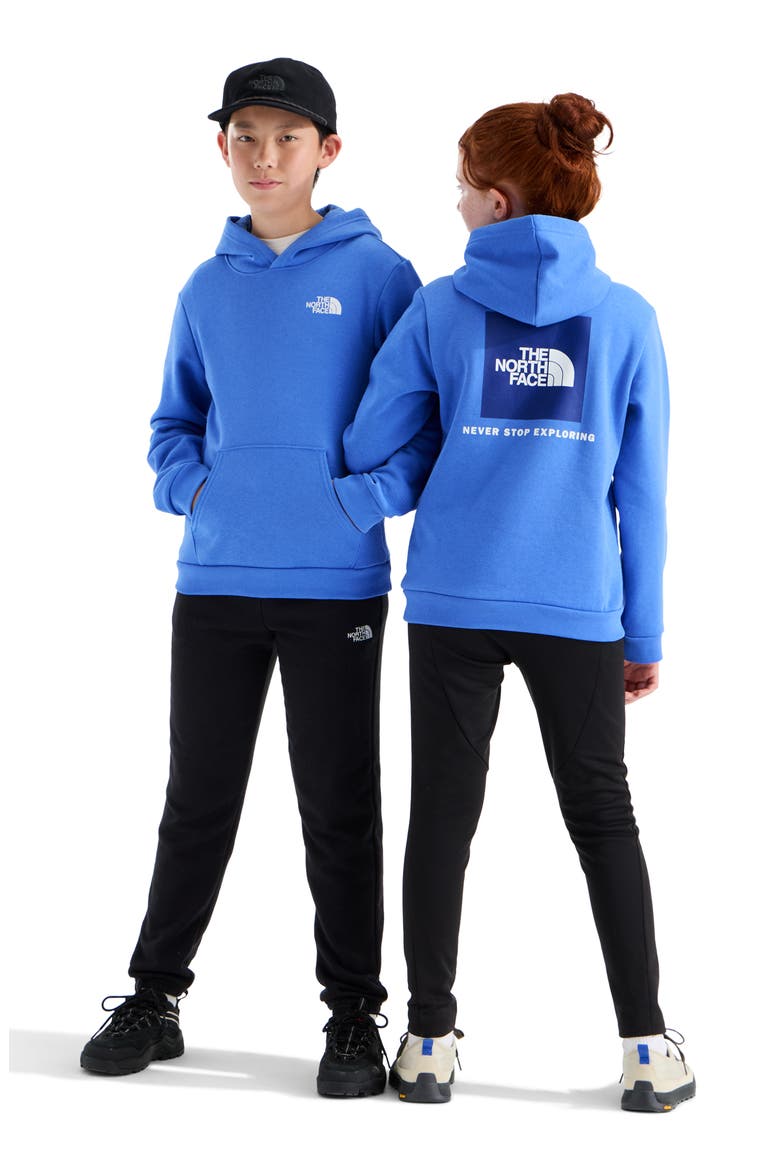Kids' Evolution Cotton Blend Fleece Hoodie, Alternate, color, ACTIVE BLUE