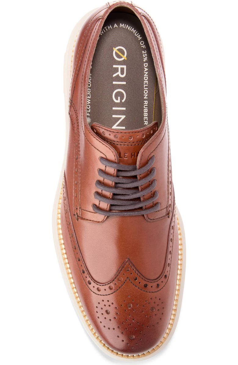 Cole Haan OrignalGrand Remastered Wingtip Derby, Alternate, color, Woodbury/ Ivory