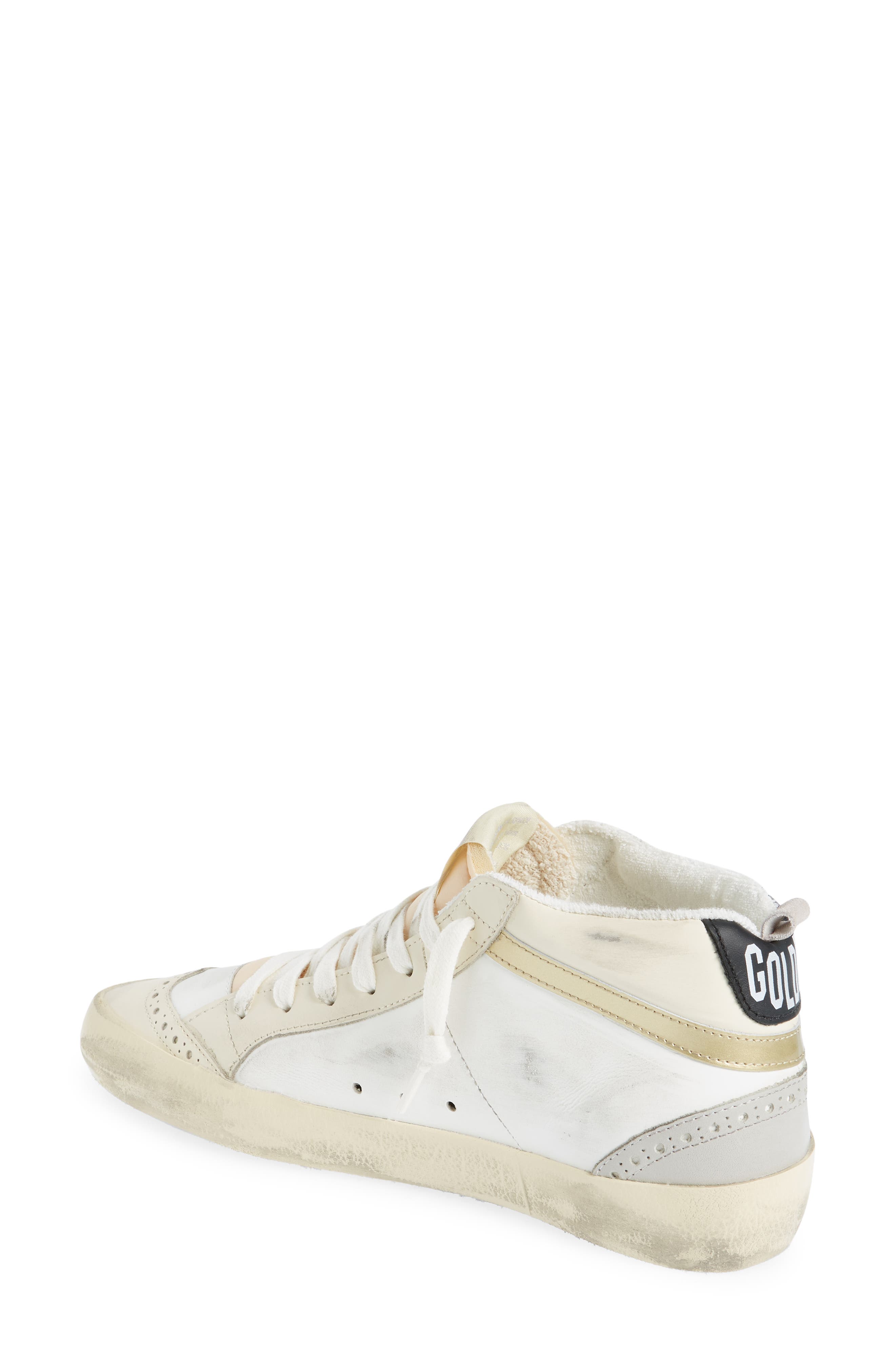 Golden Goose Mid Star Sneaker, Alternate, color, 