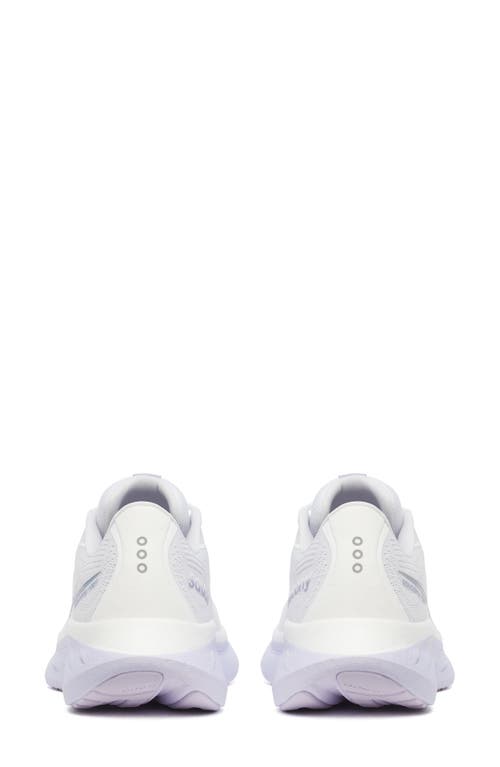 Saucony Ride 18 Running Shoe In White
