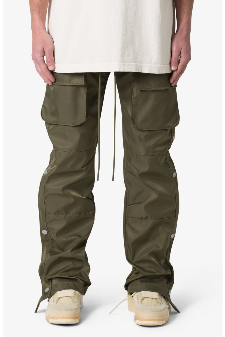 Snap Front Cargo Pants, Alternate, color, OLIVE