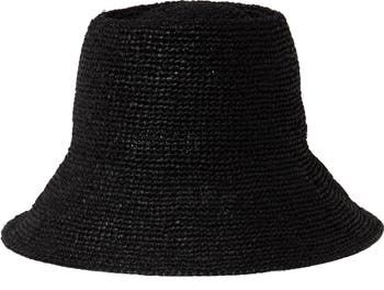 ★関税・送料込み★Janessa Leone Felix Bucket Hat 黒 AHT0703_BLK_5008_f9d21fc2-748a