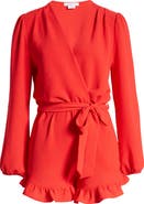 Fraiche by J Long Sleeve Romper