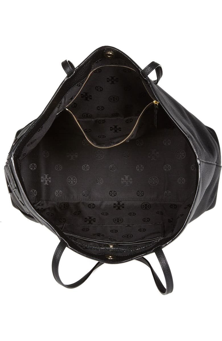 Tory Burch 'All T' Leather Tote, Alternate, color,