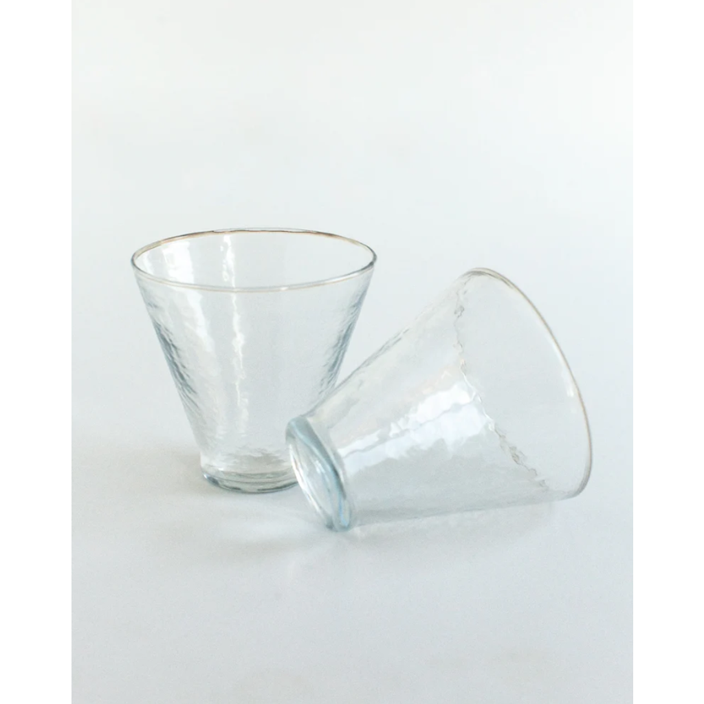 Creative Women Handblown Hammered Dessert Cup