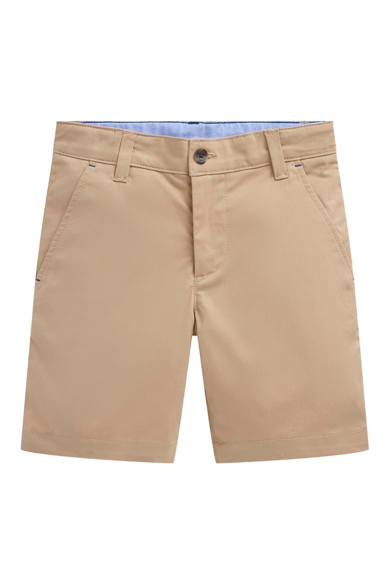 Kids' Classic Stretch Cotton Chino Shorts, Main, color, CLASSIC TAN
