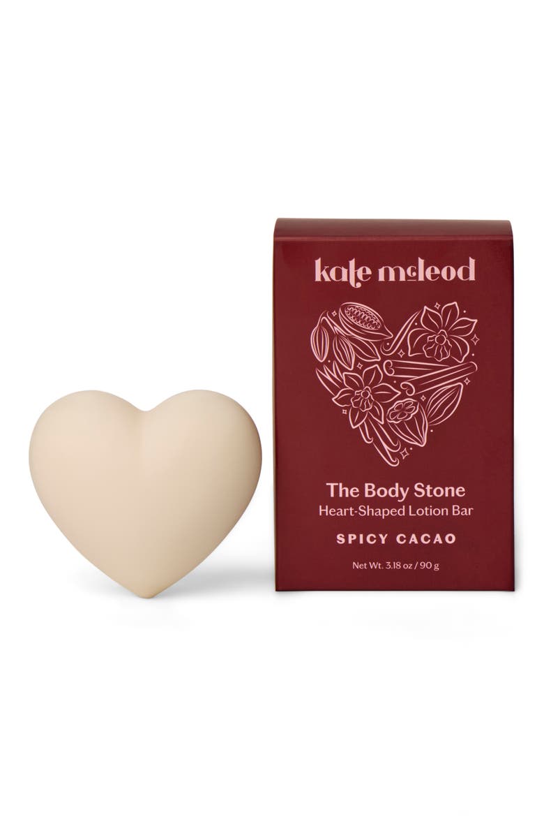 Spicy Cacao Body Stone - Moisturizing Lotion Bar, Main, color, NO COLOR