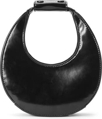 ★STAUD★ Mini Moon Shoulder Bag Marine 079244MAR 079244MARF CUSTOM MINI MOON BAG TAN