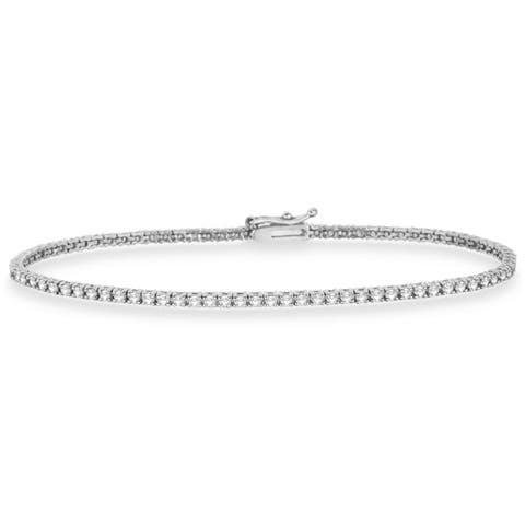 Eternity Lab Diamond Tennis Bracelet 14k (2.00ct)