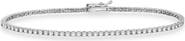 ALLUREZ Eternity Lab Diamond Tennis Bracelet 14k