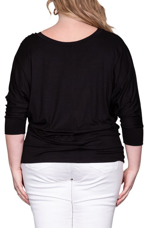 STANDARDS & PRACTICES STANDARDS & PRACTICES DOLMAN SLEEVE STRETCH MODAL TOP