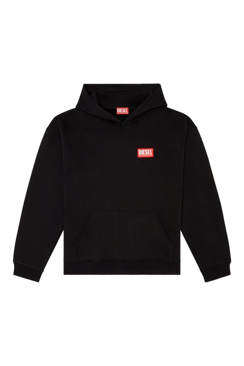 S-Boxt Oversize Hoodie, Alternate, color, BLACK