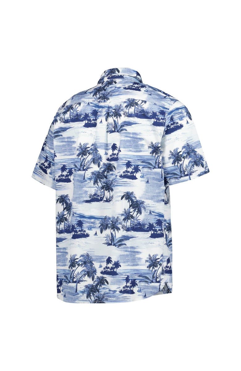 Tommy Bahama Men's Tommy Bahama Navy Denver Broncos Sport Tropical Horizons Button-Up Shirt, Alternate, color, 