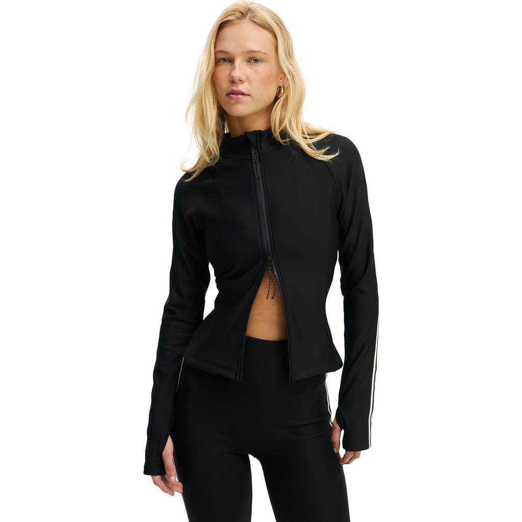 Cotton On Body Active Fleece Lined Jacket In Multi