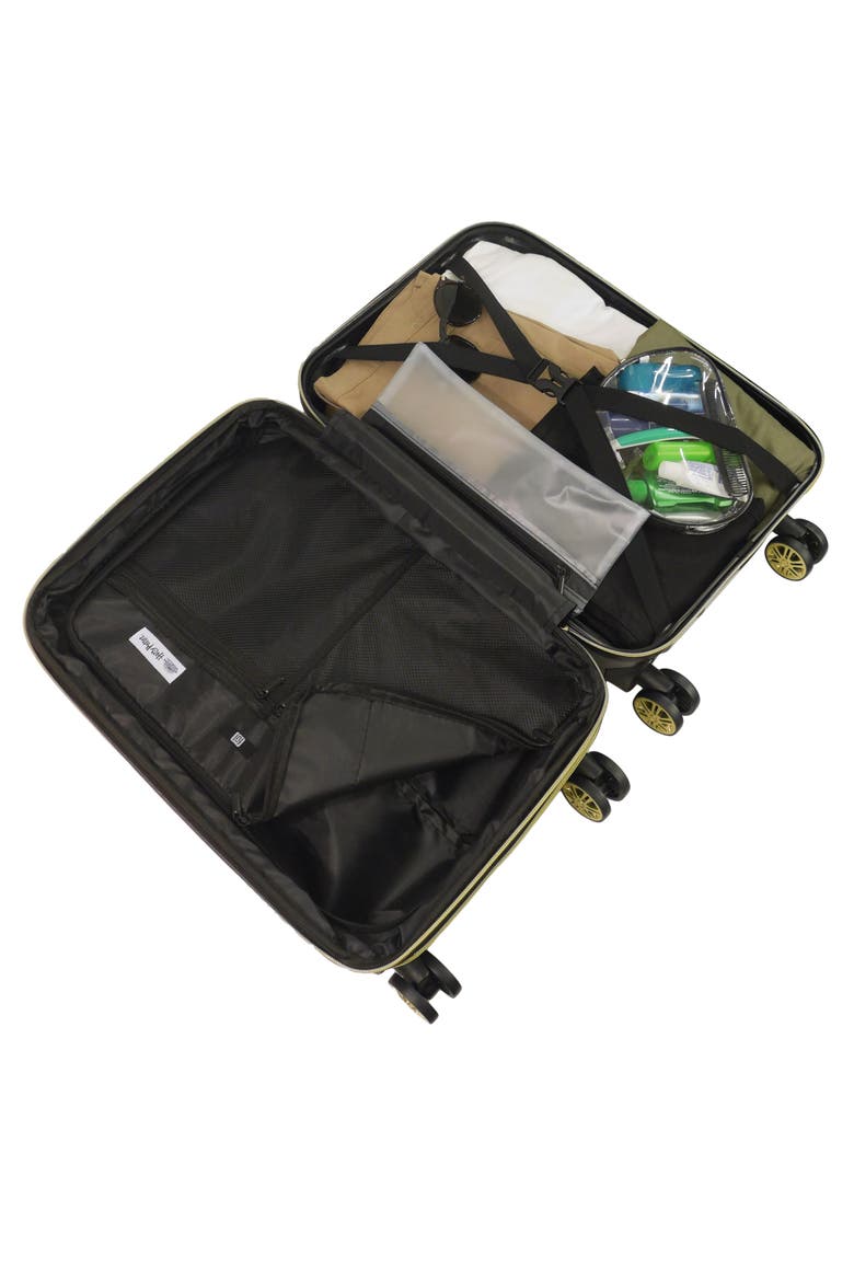 WB Harry Potter Hogwart Express Hardside Printed Abs 29 Inch Luggage, Alternate, color, Black
