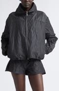 Kallmeyer Sadie Steel Taffeta Windbreaker