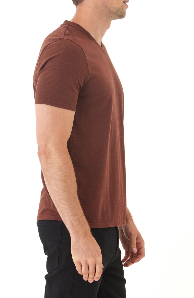 Threads 4 Thought V-Neck Slub T-Shirt, Alternate, color, Praline