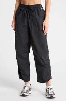 Breakaway Crinkled Track Ankle Pants